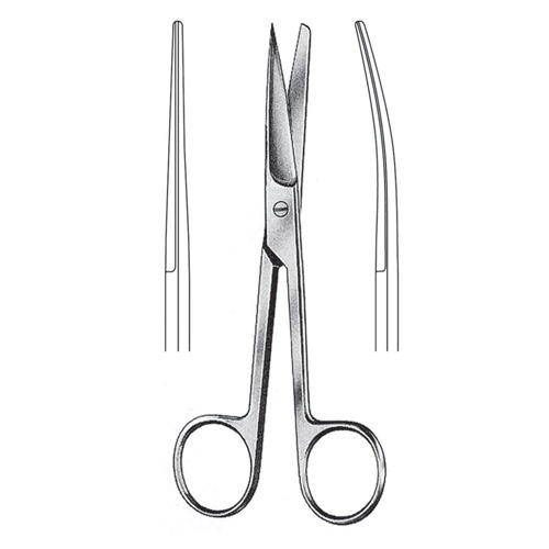 Standard Operating Scissors, S/B, Str, 10.5cm