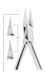 [RDJ-456-21] Double Rounded Jaw Wire Bending Plier up to 0.7mm