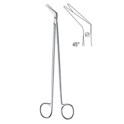 [RE-252-16] Debakey Vascular Scissors, 45 Degree, 16cm