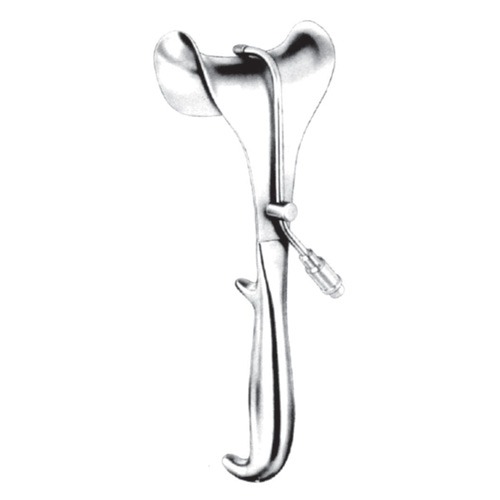 Doyen Retractor, 25cm, With Cold Light Guide