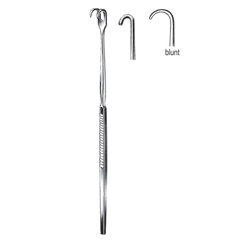 Retractor, Blunt, 1 Prongs, 16cm