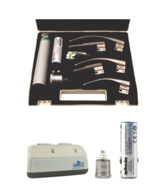 KLASIK FOLIT + Adult Rechargeable Laryngoscope Set 3.7V LED