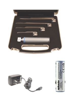 KLASIK CONVLIT + USB Rechargeable Laryngoscope Set 3.7V Xenon