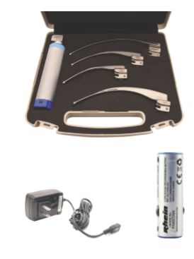 KLASIK CONVLIT + USB Rechargeable Laryngoscope Set 3.7V LED