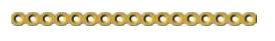 Reconstruction Plate 17 Holes, Thickness 2.6 mm, Gold