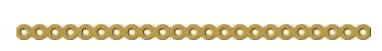 Reconstruction  LOC 23 Holes, Thickness 2.6 mm, Gold