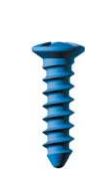 Facial Non Locking Screw, Ø 2.2 , Ø 1.5 , 04 mm, Blue