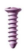 Non Locking Screw, Ø 3.0, Ø 1.95, 04 mm,  Pink