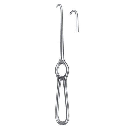 Volkmann Retractor, 1 Prongs, Blunt, 21.5cm