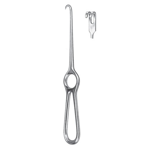 Volkmann Retractor, 2 Prongs, Blunt, 21.5cm