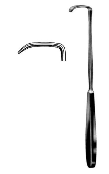 Langenbeck Retractor, 30x14mm, 22cm