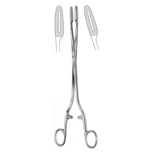 Sims Maier Cotton Swab Forceps, Screw Joint, Cvd, 28cm