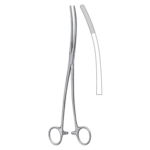 Bozemann Cotton Swab Forceps, 26cm