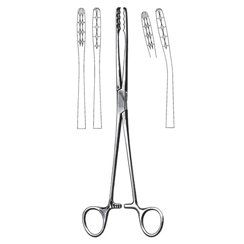 Ulrich Cotton Swab Forceps, Cvd, 27cm