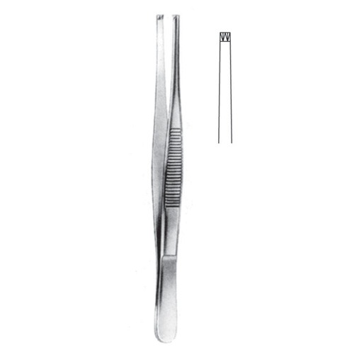 Tissue Forceps, Regular, 2x3 Teeth, 13cm