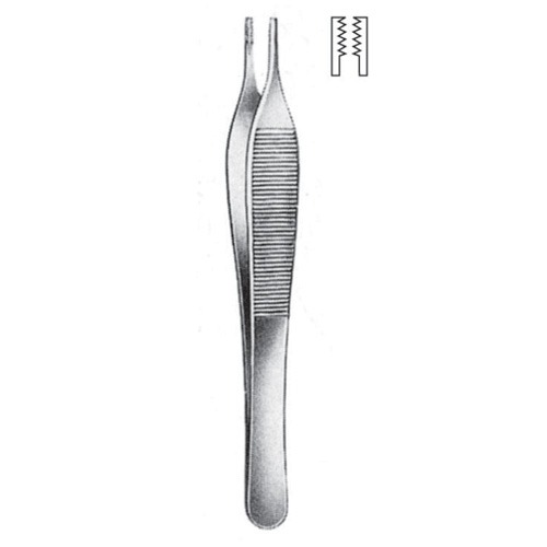 Adson Brown Tissue Forceps, 12cm