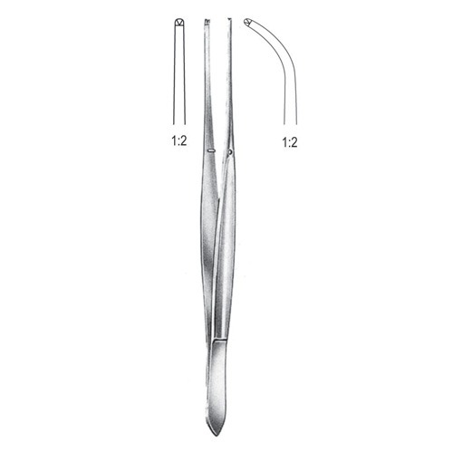 Cushing Tissue Forceps, 1x2 Teeth, Cvd, 17.5cm