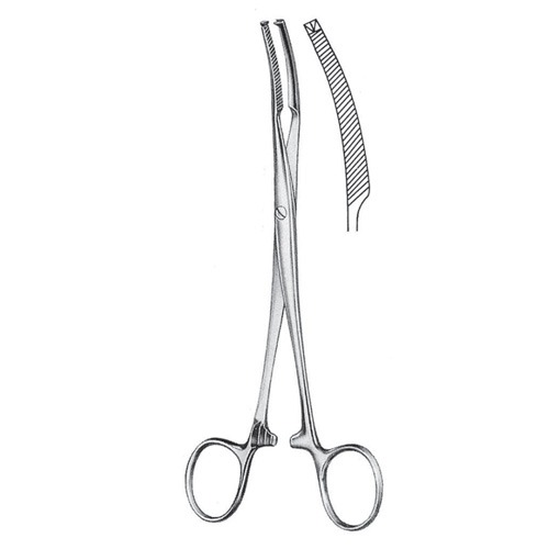 Mikulicz Peritoneal Clamp Forceps, Screw Joint, 18cm