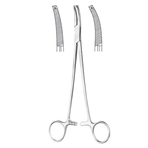 Faure Peritoneal Clamp Forceps, 20cm