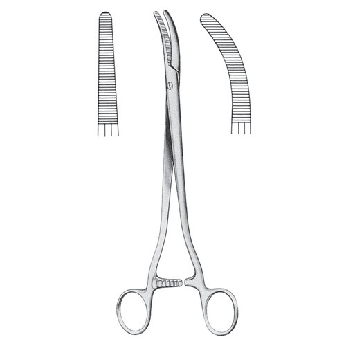 Segond Landau Hysterectomy Forceps, Screw Joint, Str, 24cm