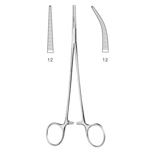 Halsted Mosquito Artery Forceps, 1x2 Teeth, Cvd, 21cm