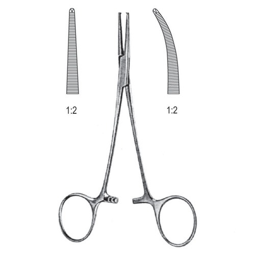 Crile Delicate Artery Forceps, 1x2 Teeth, Cvd, 14cm