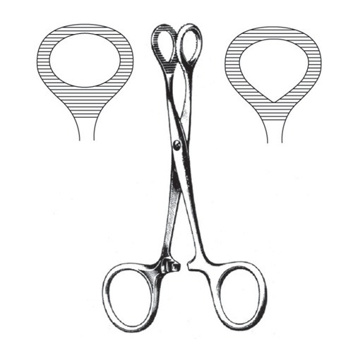 Pean Tumor Seizing Forceps, 12cm