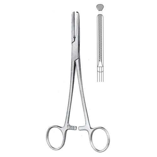 Standard Tubing Clamp Forceps, 15cm