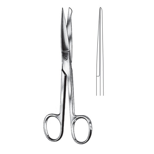 Operating Scissors, Flat, Str, 14cm