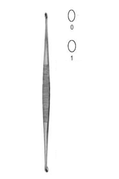 Williger Bone Curette 16.5cm Fig no 2