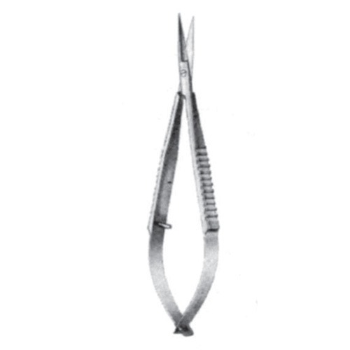 Vannas Capsulotomy Scissors, Extremely Delicate CVD 8cm