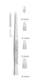 Bone chisels and gouges Partsch 13.5cm , 6mm