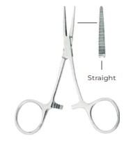 Hartmann Haemostatic Forceps Straight Fig. 1(10cm)