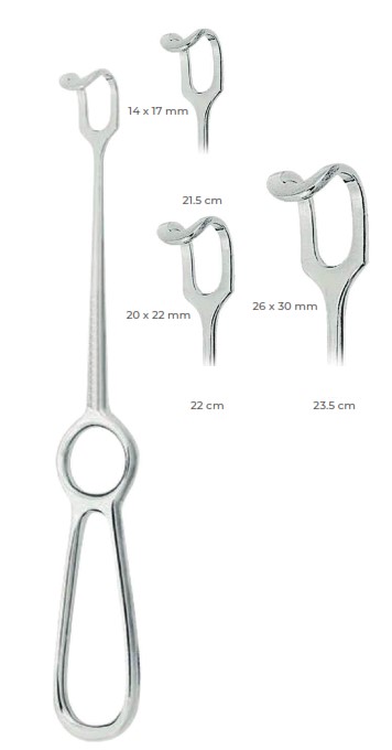 Retractors (Middeldorpf) 21.5cm (mm. 14x17)