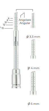 Osteotomes Angular  Ø 4 mm