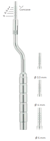 Osteotomes Concave Ø 3,3 mm