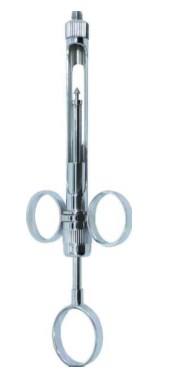O Ring Handle Aspirating Syringes CW type, 3-0 Fig.1