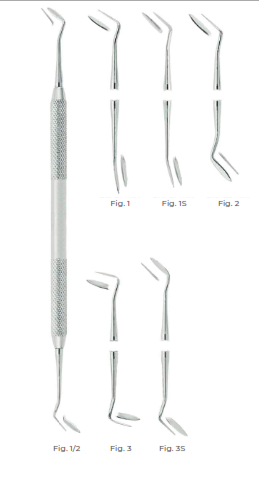 Ward Amalgam Carvers, Fig 1