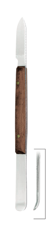Fahnenstock Wax Knives, 12.5cm, Fig 1