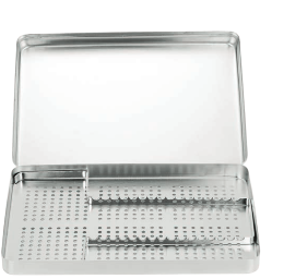 Instrument Tray Complete with Insert Frame for 16 Instruments, 288x187x39mm