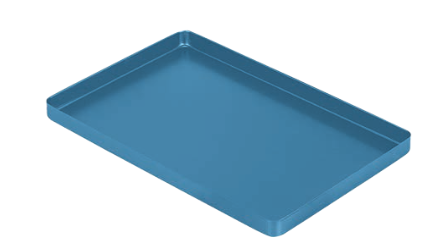 Standard Aluminium Color-coded Base, Blue