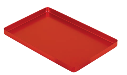 Standard Aluminium Color-coded Base, Red