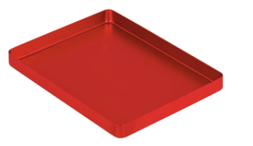 Midi Aluminium Color-coded Base, Red
