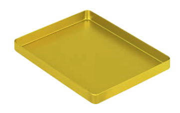 Midi Aluminium Color-coded Base, Golden