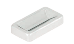 Container for Instrument Trays, Aluminium, Grey, 49x26x10mm