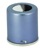 Aluminium Waste Container, Blue, 7x7.5cm