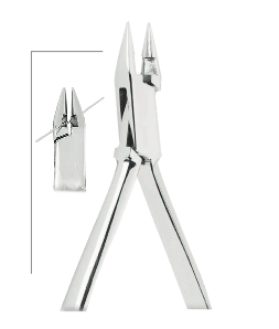 Bird Beak Angle Pliers with Cutter up to 0.7mm