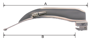 Conventional American Macintosh Blade Mac 2, 111 x 88mm (2.5V Xenon)