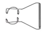 Barraquer-Oosterhuis Eye Speculum Adjustable, fenestrated Round Blades