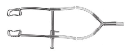 Paulmann Eye Speculum with aspiration, for PPV